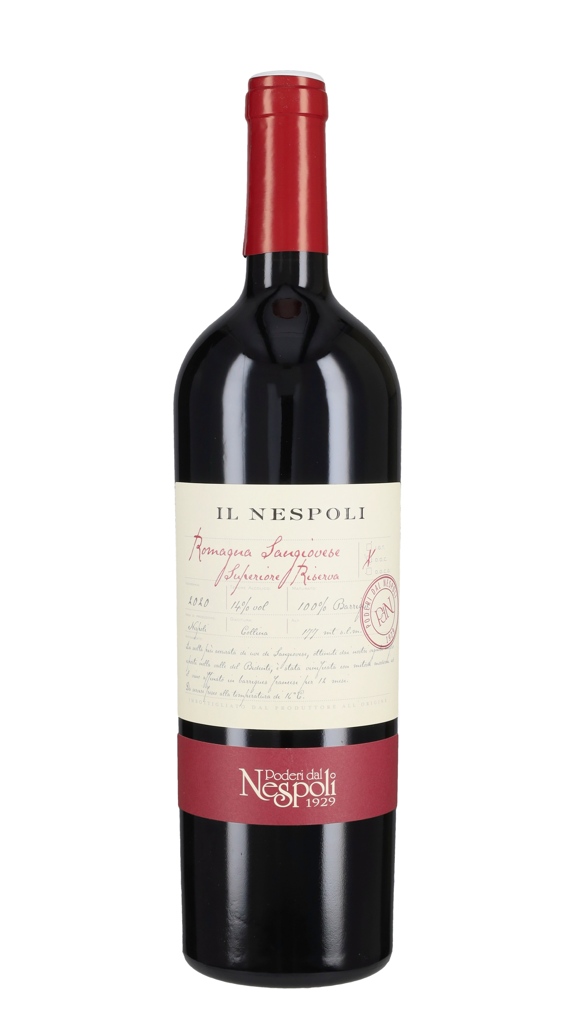 Sangiovese di Romagna Superiore Riserva 'Il Nespoli'