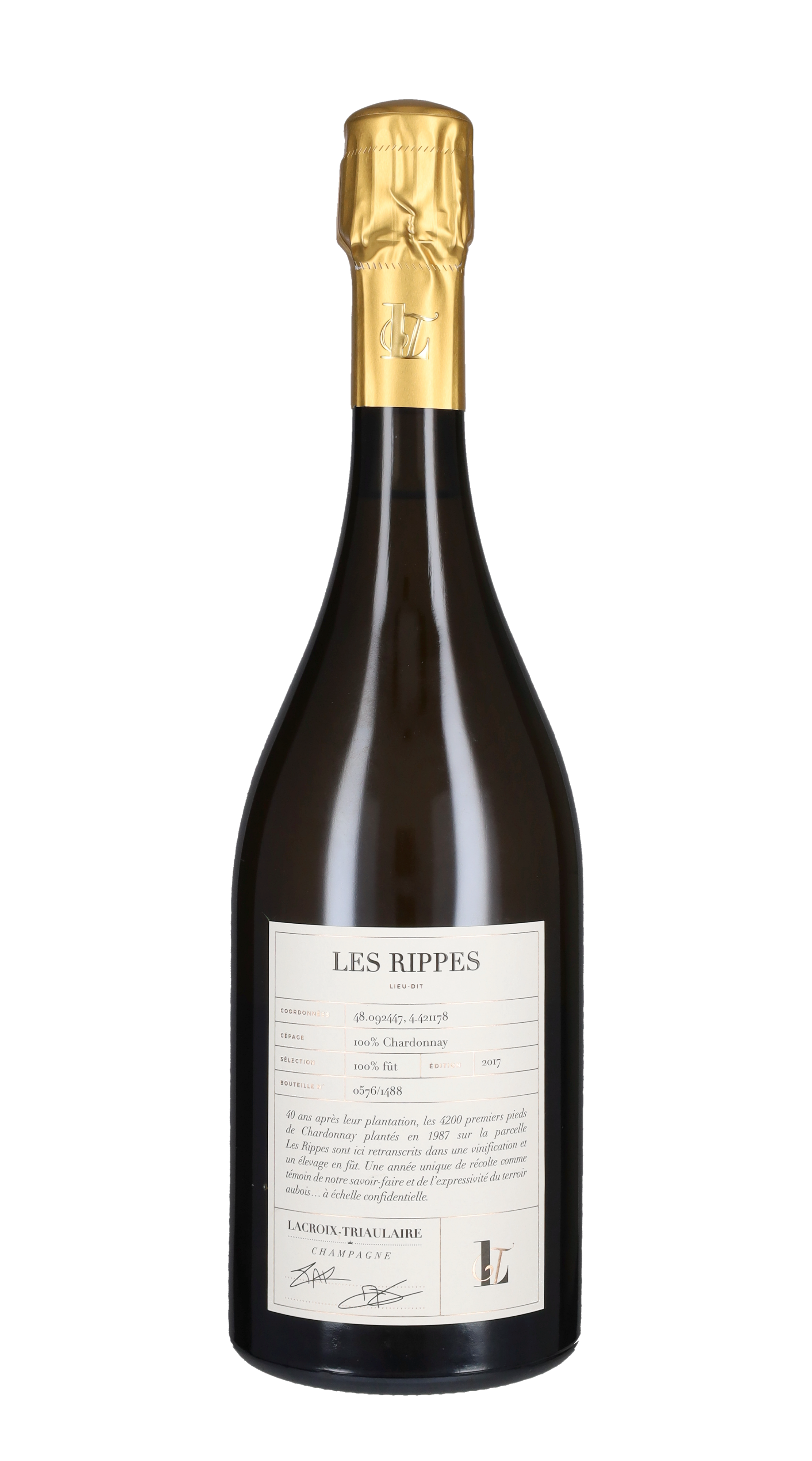 Champagne Extra Brut 'Les Rippes' Lacroix-Triaulaire