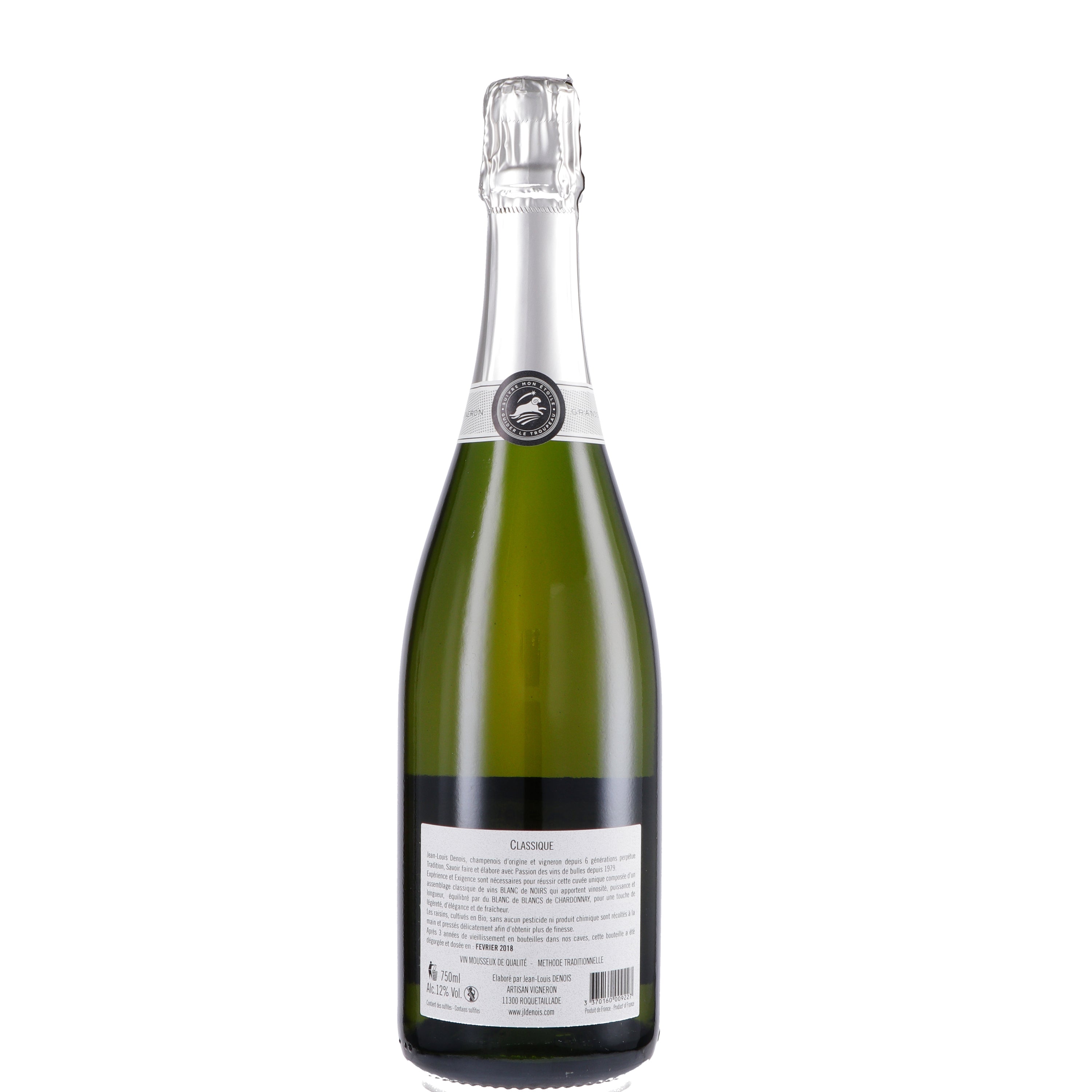 Vin Mousseux de Qualité Classique Brut