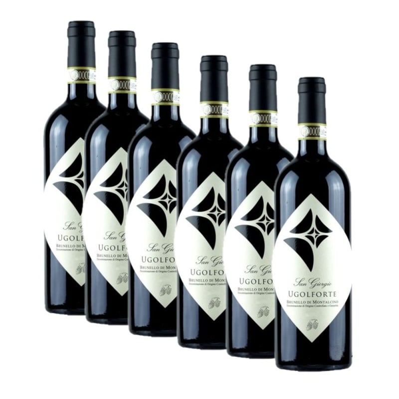 Brunello di Montalcino DOCG Ugolforte 2018 - Tenuta San Giorgio [Box 6 bottiglie]