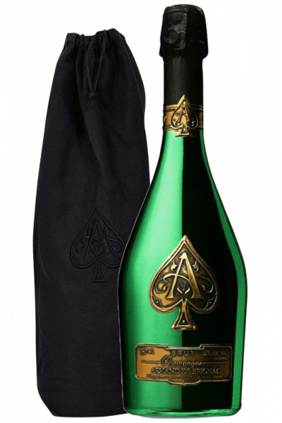 Champagne Armand De Brignac Green Brut (Velvet Bag)