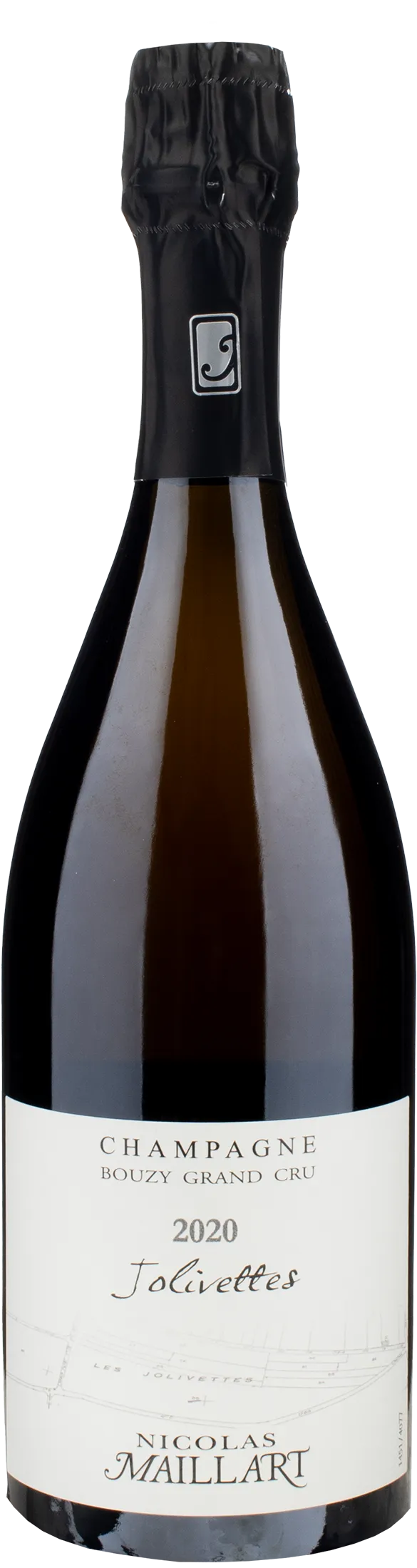 Champagne Grand Cru Pinot Noir Bouzy Jolivettes Extra Brut