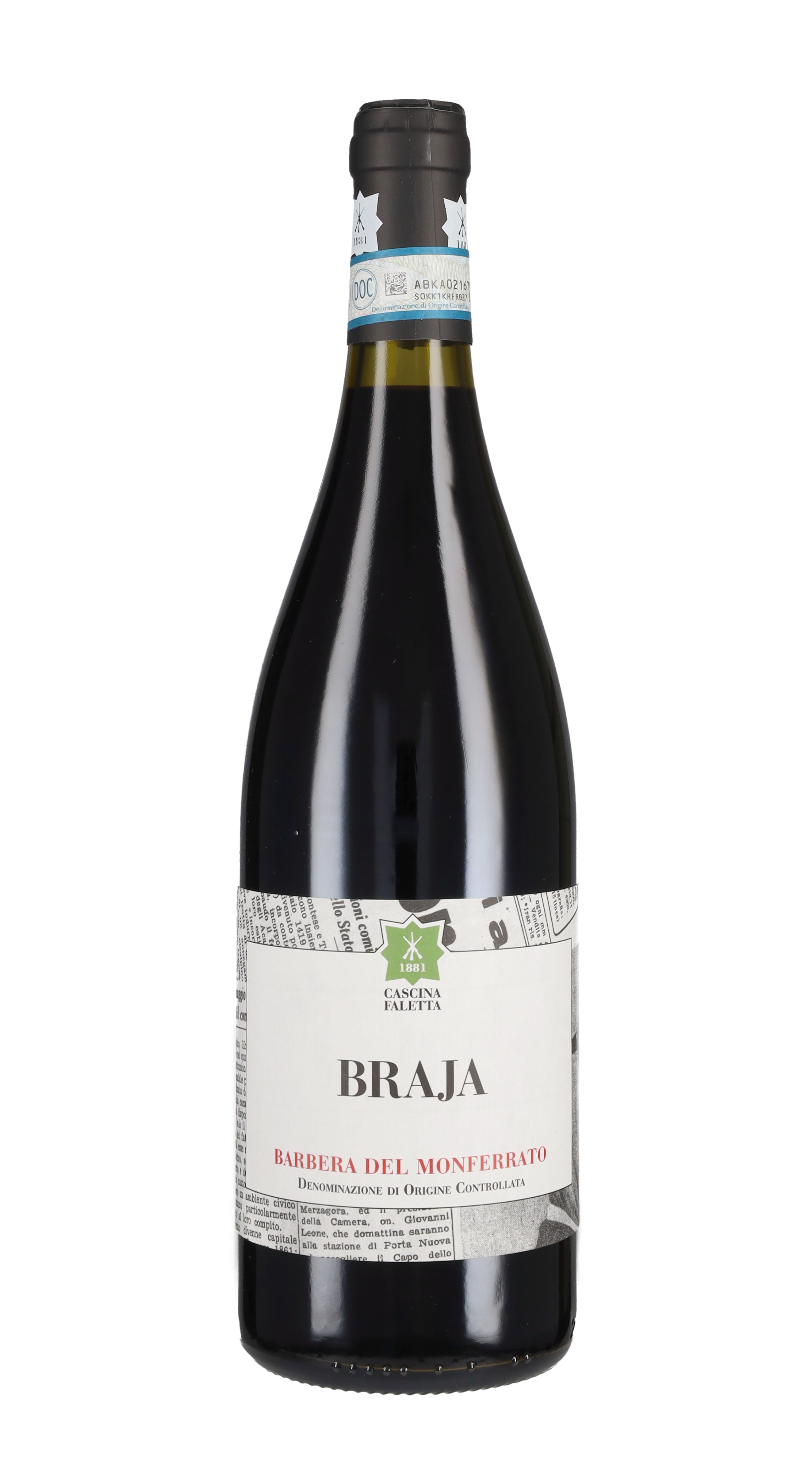 Barbera del Monferrato 'Braja' Cascina Faletta