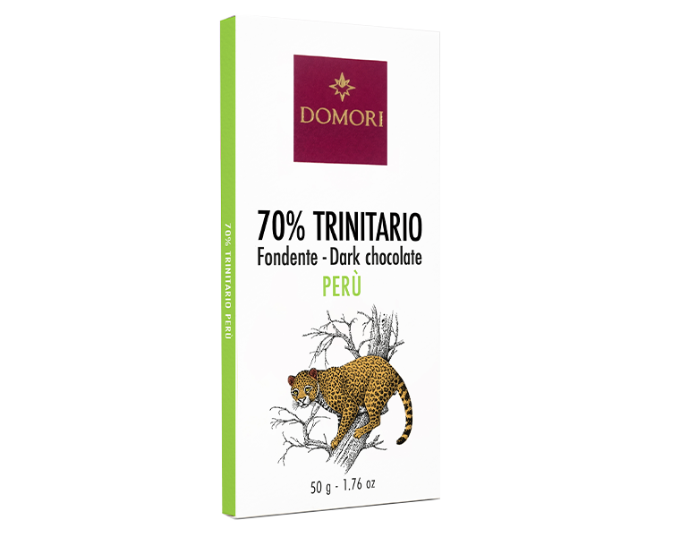 Tavoletta Cioccolato Fondente Trinitario Per&ugrave; 70%