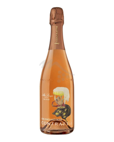 For England Rosè Pas Dosé 2019 Alta Langa DOCG Contratto