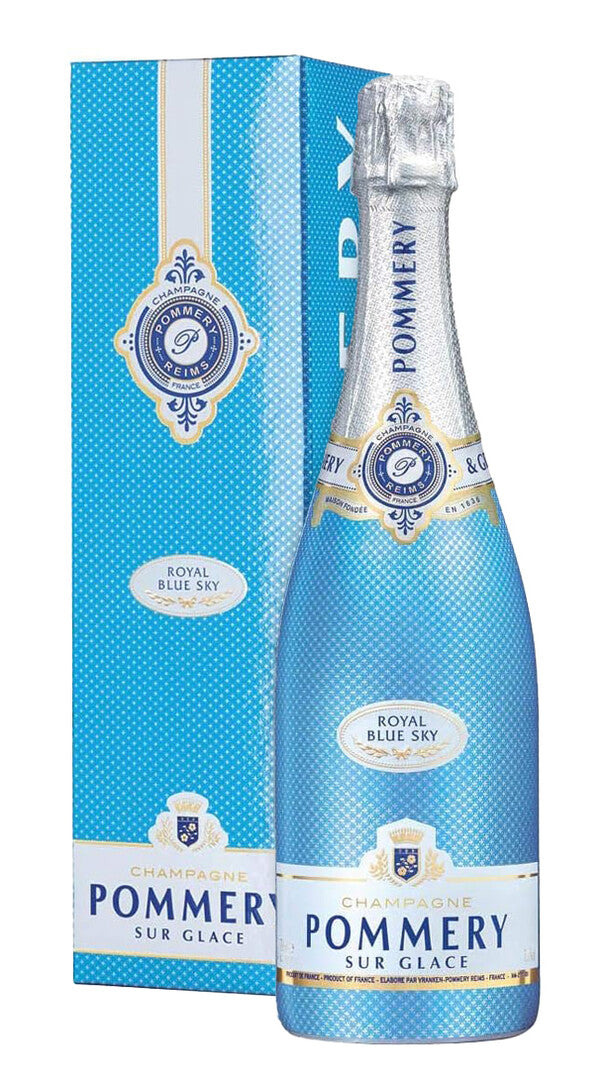 Champagne Demi Sec 'Royal Blue Sky' Pommery (confezione)