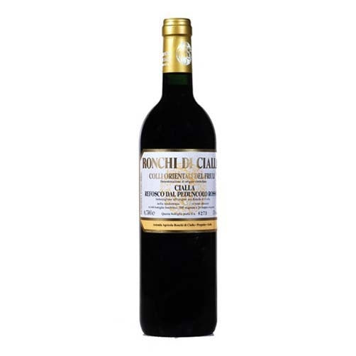 Colli Orientali del Friuli Sottozona Cialla Refosco dal Peduncolo Rosso di Cialla DOC