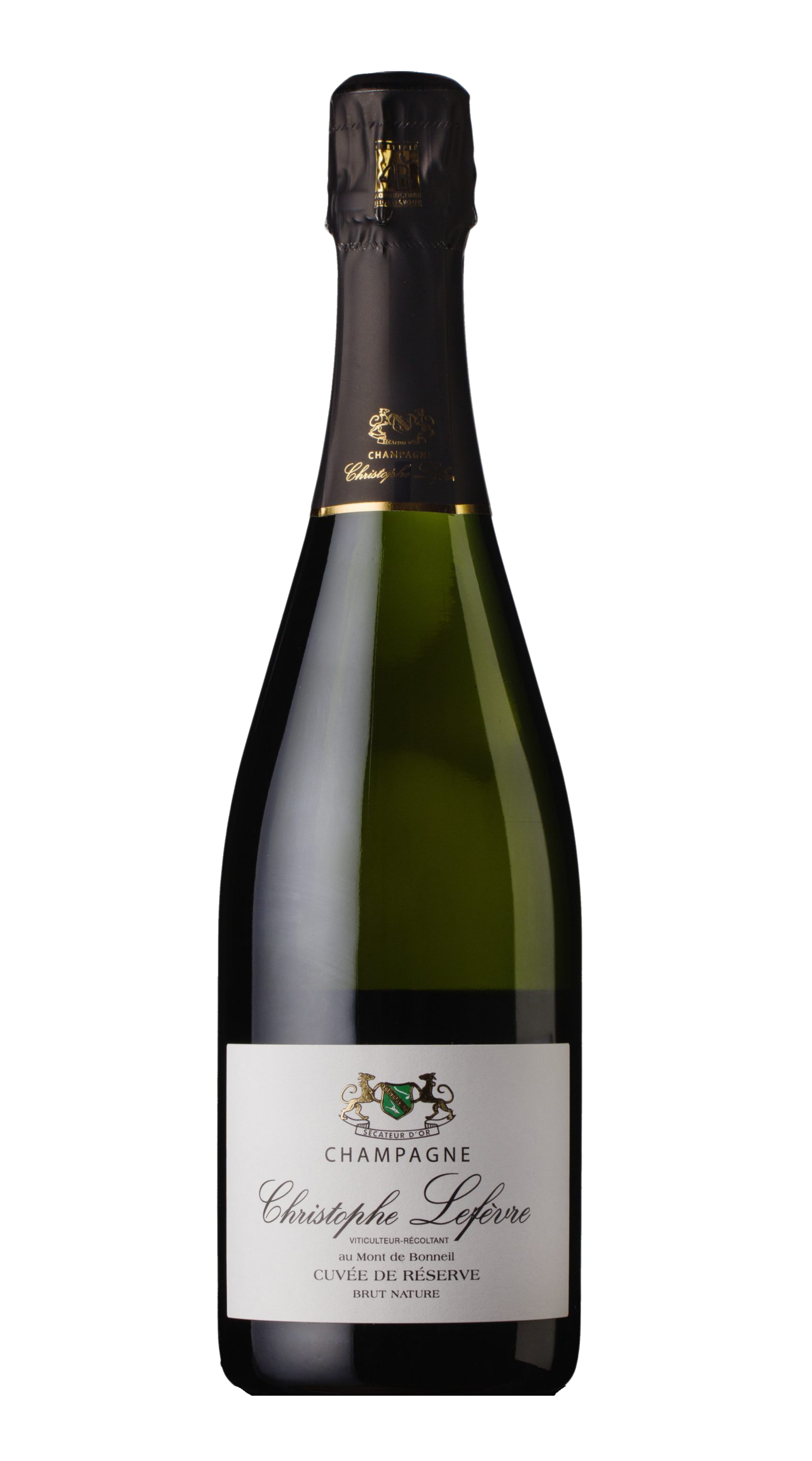 Champagne Brut Nature 'Cuvée de Reserve' Cristophe Lefevre