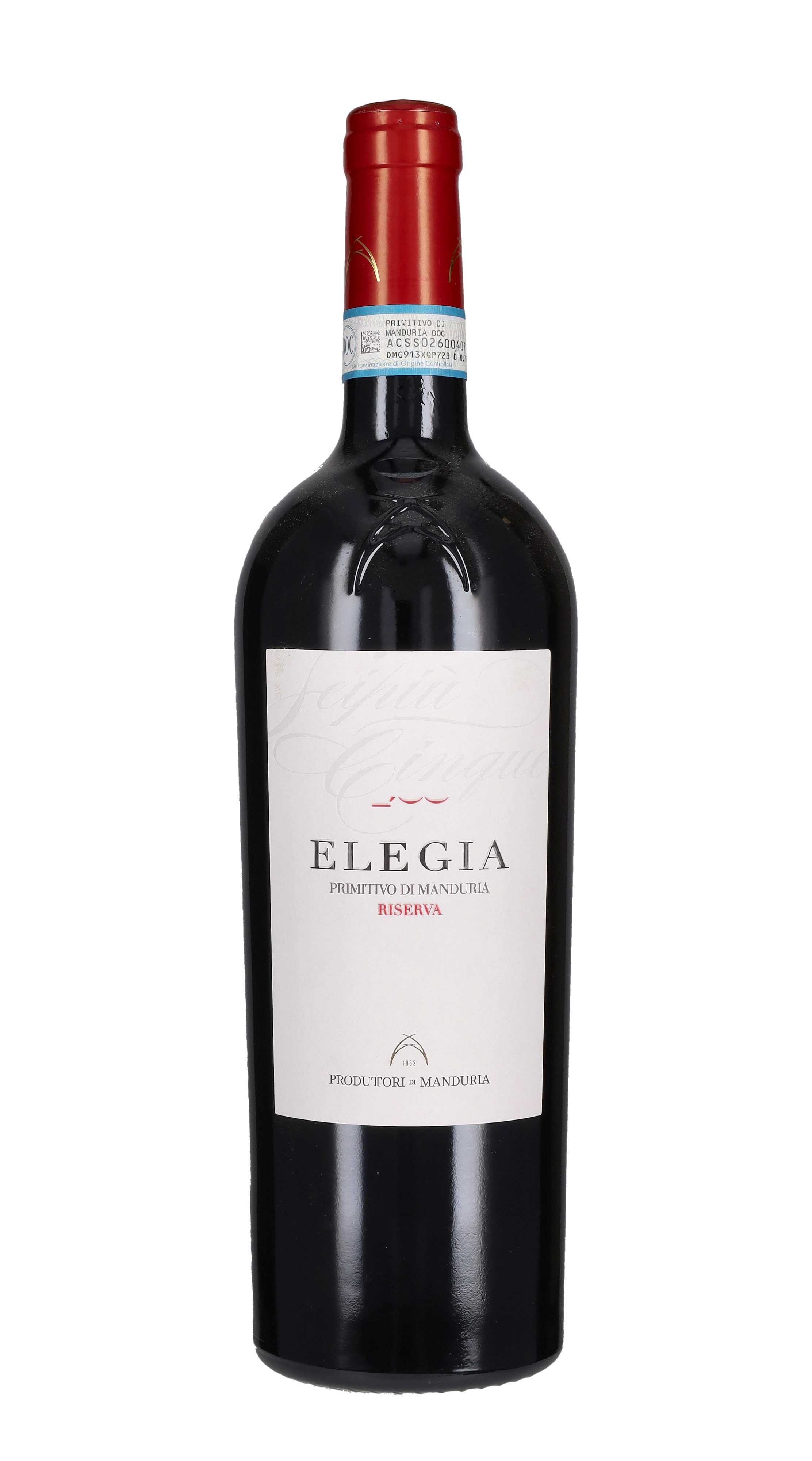 Primitivo di Manduria Riserva 'Elegia'