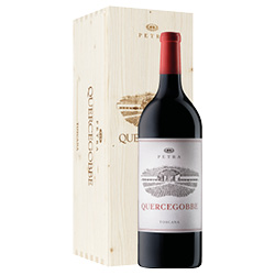 Petra Merlot Quercegobbe Toscana IGT 2023 Magnum 1,5 ℓ, Cassetta di legno