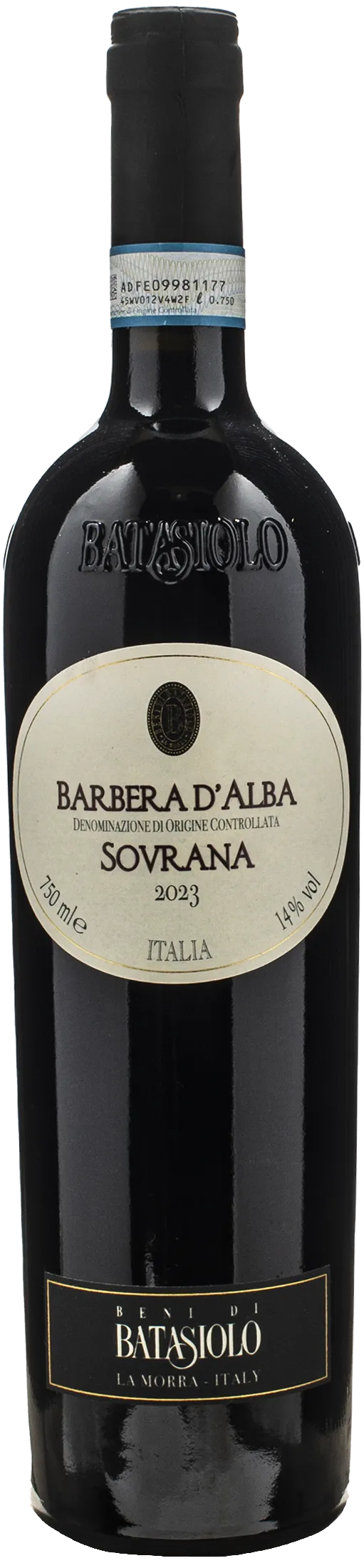 Barbera d'Alba Sovrana