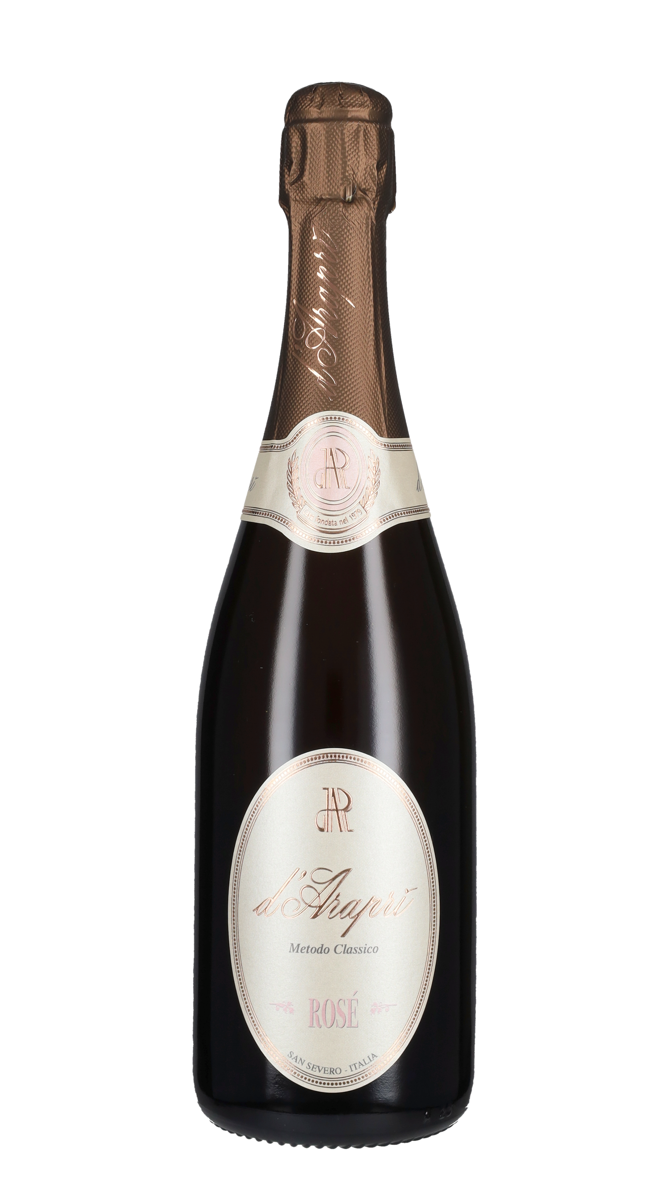 Spumante Metodo Classico Rosé Brut D'Araprì