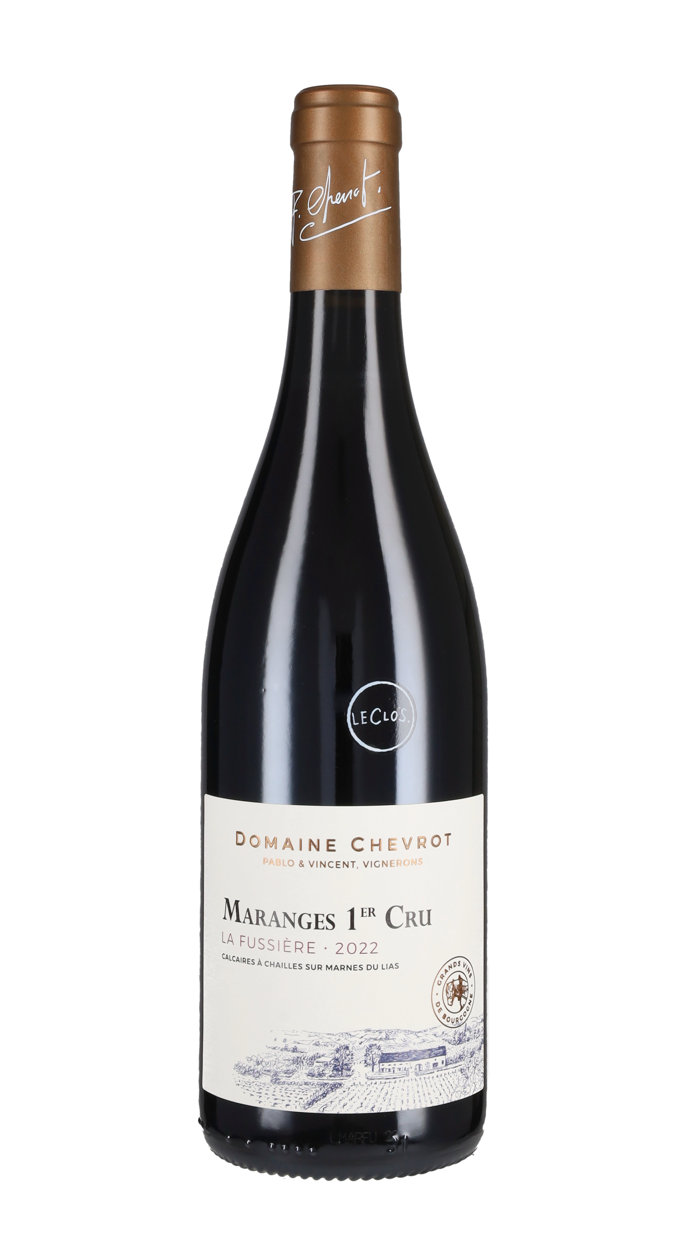 Maranges Rouge Premier Cru 'La Fussière' Domaine Chevrot