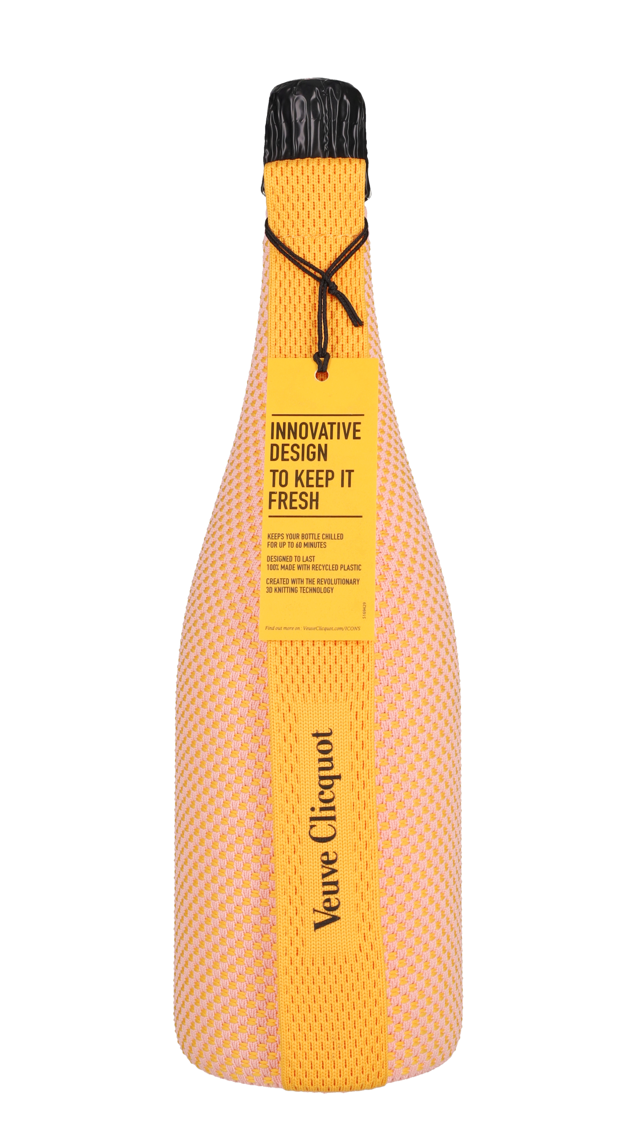 Champagne Brut Rosé 'Yellow Label Ice Jacket' Veuve Clicquot