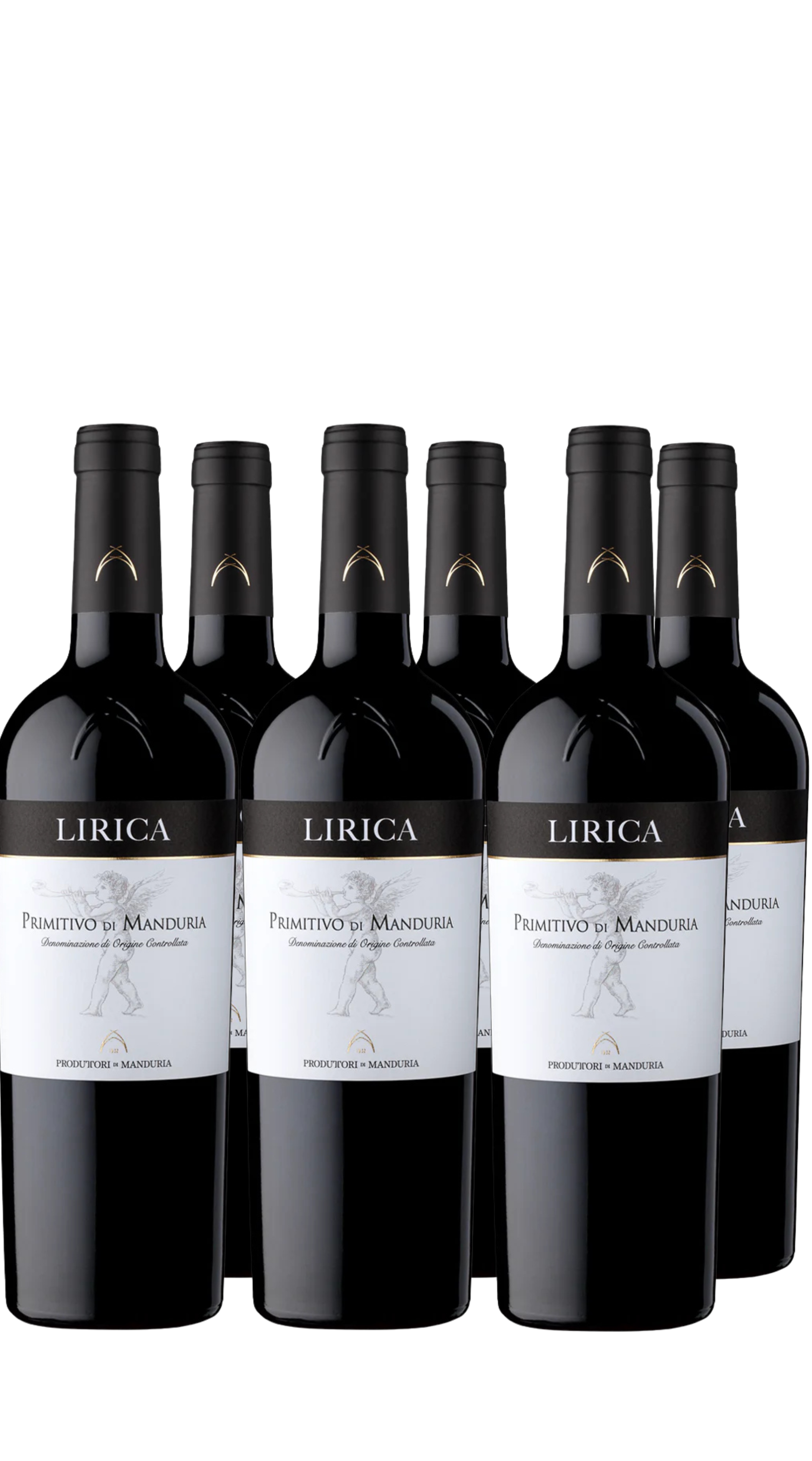 Wine Box Primitivo 'Lirica' Produttori Manduria (6bt)