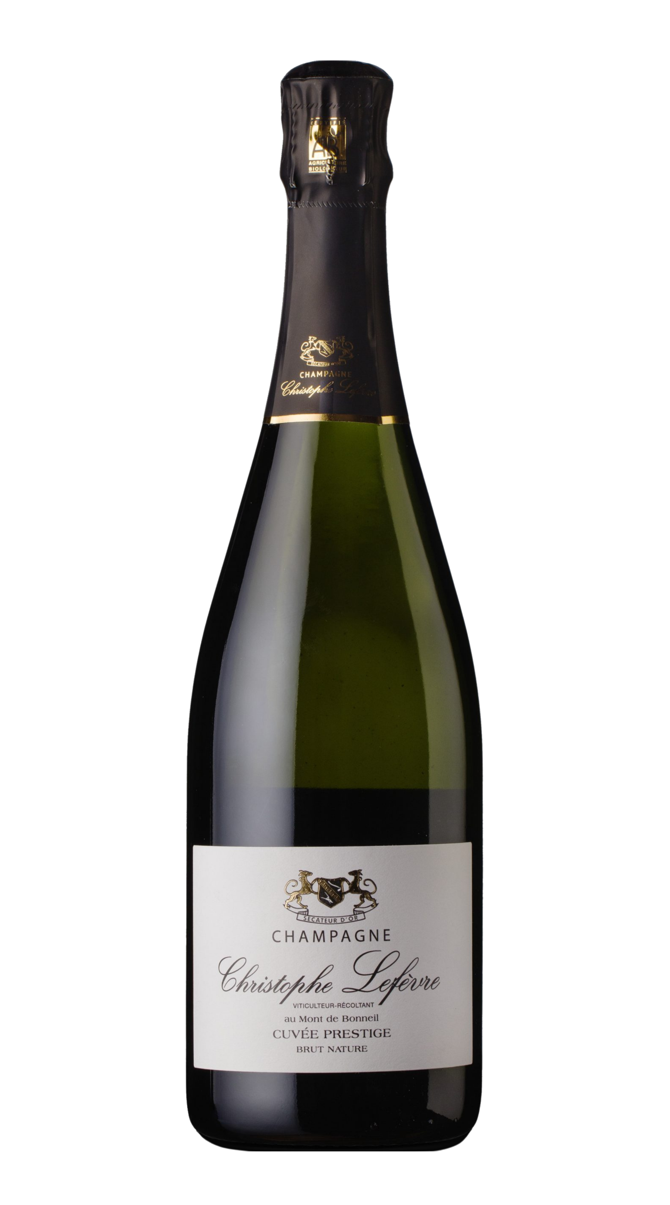 Champagne Brut Nature 'Cuvée Prestige' Cristophe Lefevre