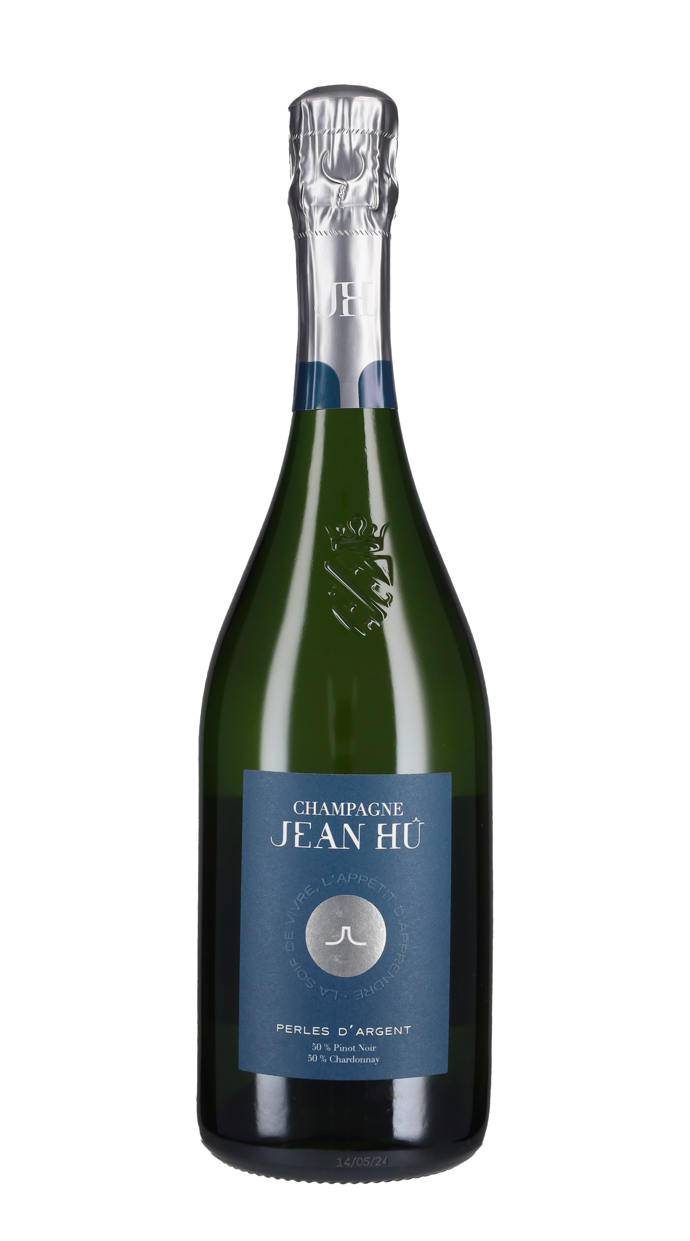 Champagne Brut 'Perles d'Argent' Jean Hu
