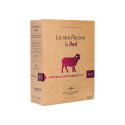 Montepulciano d'Abruzzo La mia Pecora is Red