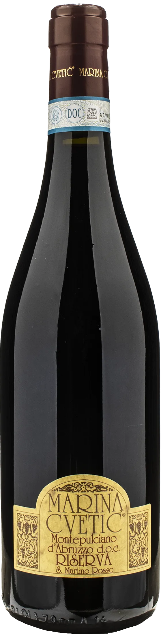 Marina Cvetic Montepulciano d'Abruzzo Riserva S. Martino Rosso
