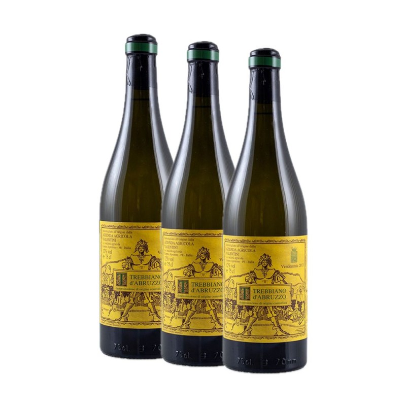 Box Verticale Trebbiano d'Abruzzo DOC 2019/20/21 - Valentini [Box 3 bottiglie]