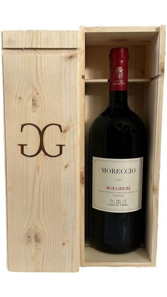 Bolgheri Rosso DOC - Moreccio - Magnum in Cassa Legno