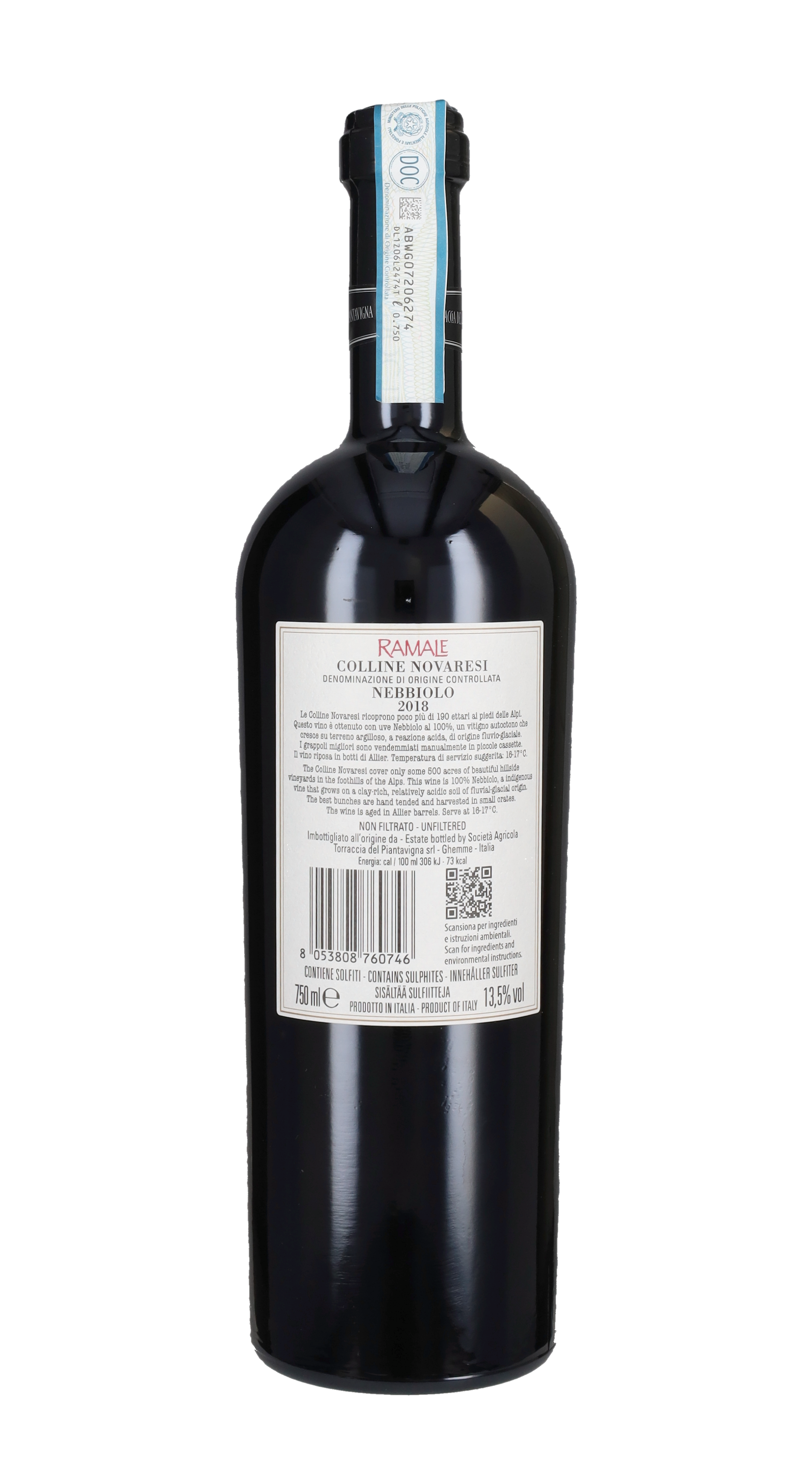 Nebbiolo 'Ramale' Torraccia del Piantavigna 2018