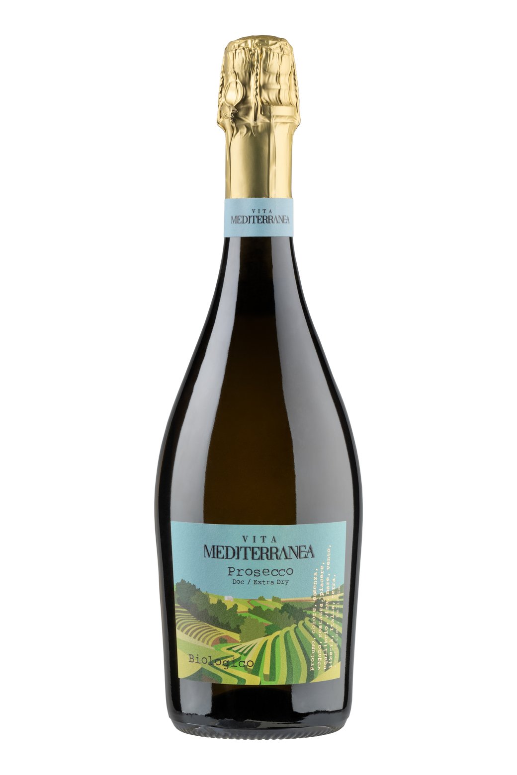 Prosecco Doc Extra Dry Vino Biologico Vegano