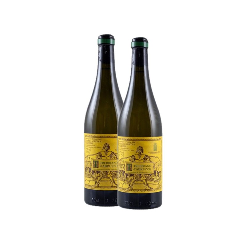 Box Verticale Trebbiano d'Abruzzo DOC 2020/21 - Valentini [Box 2 bottiglie]