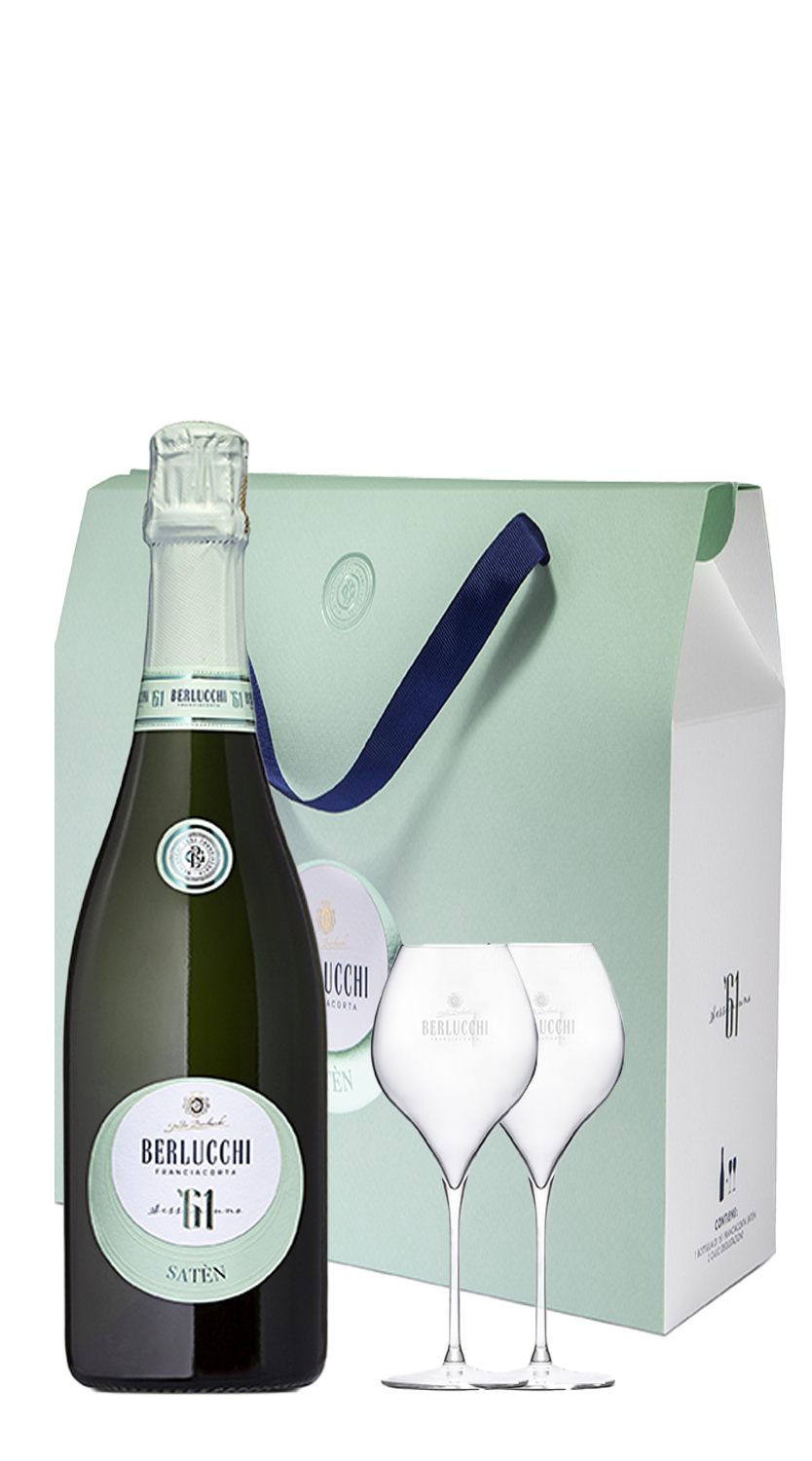 Glass Pack 'Franciacorta Saten 61' Berlucchi