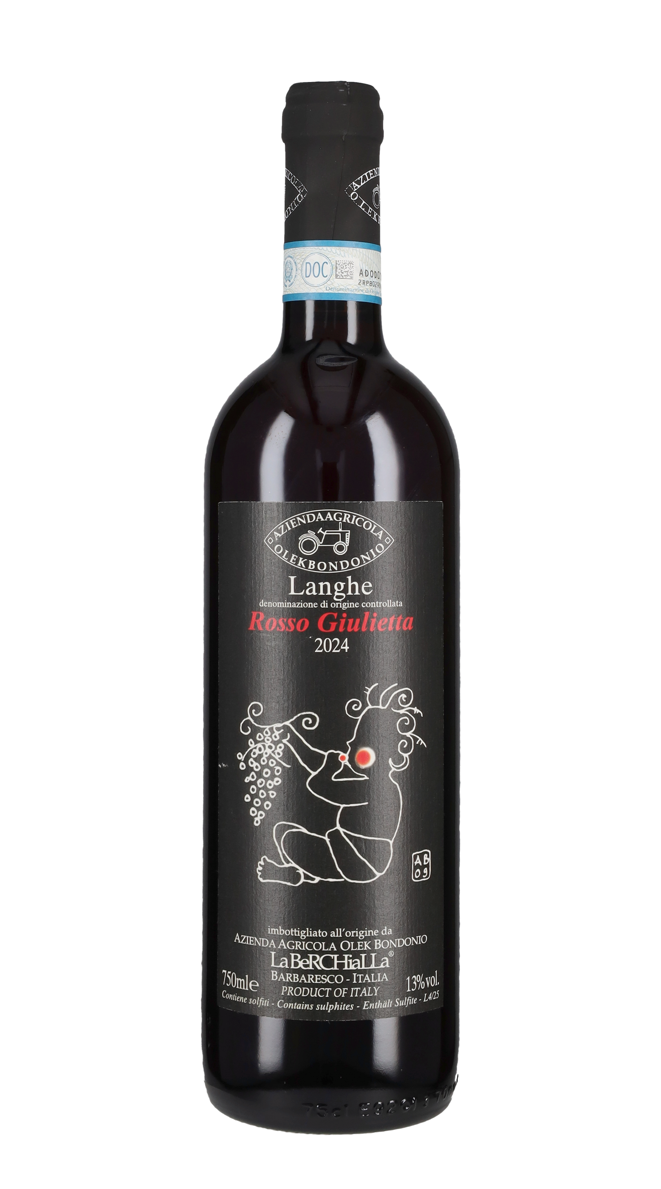 Rosso 'Giulietta' Olek Bondonio - Cascina La Berchialla