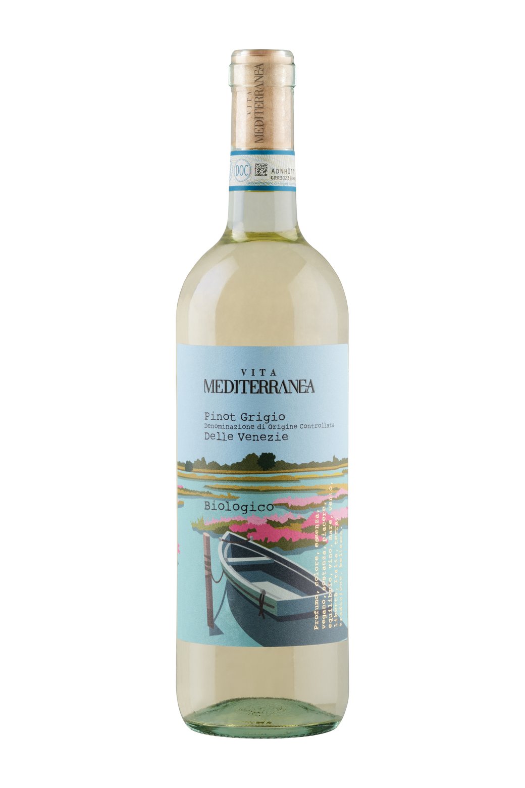 Pinot Grigio Delle Venezie Doc Vino Biologico Vegano