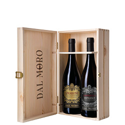 Cassetta da 2 bottiglie: Amarone e Valpolicella Ripasso