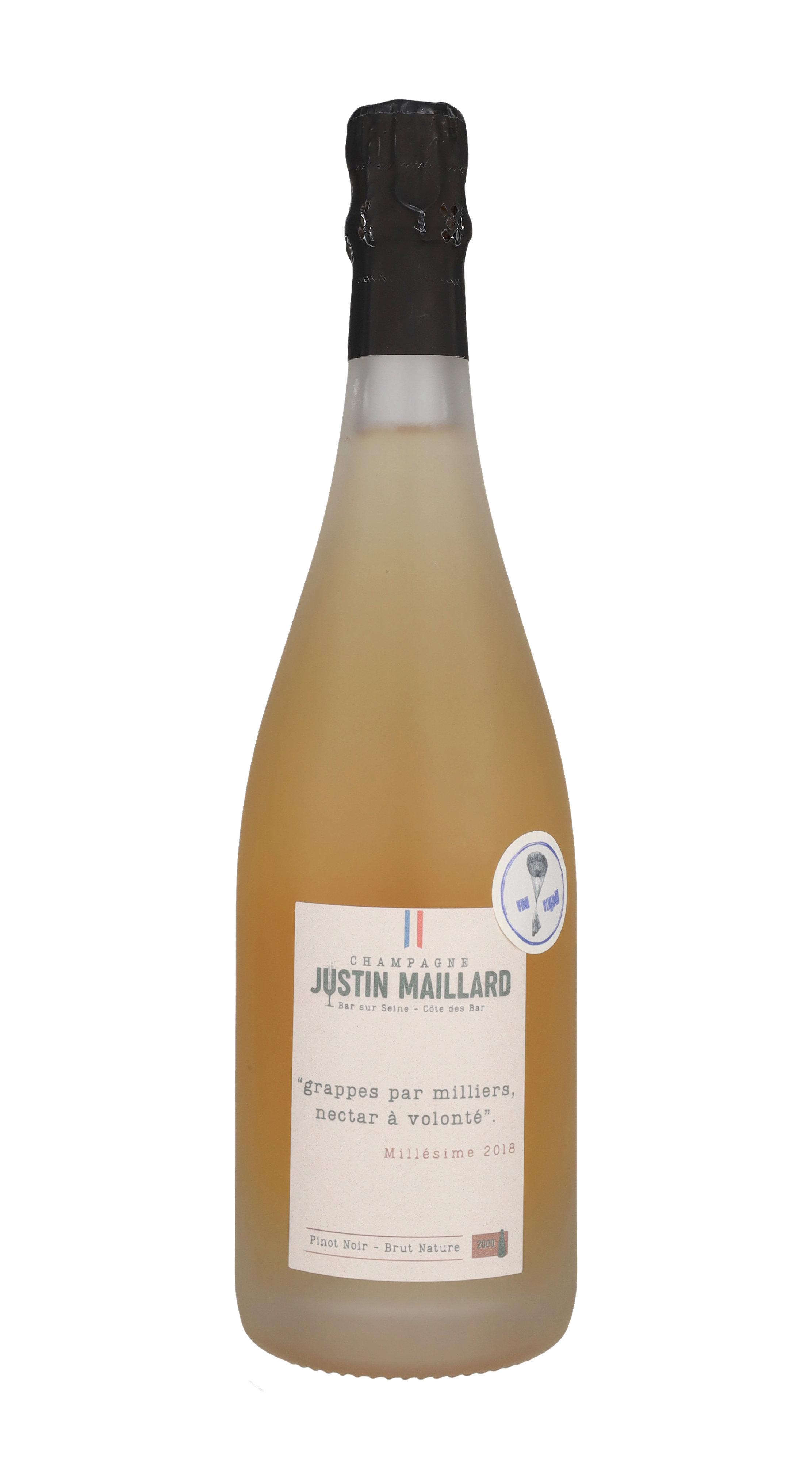 Champagne Brut Nature Millesime Justin Maillard