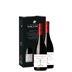 Confezione con Etna Rosso Lenza di Munti