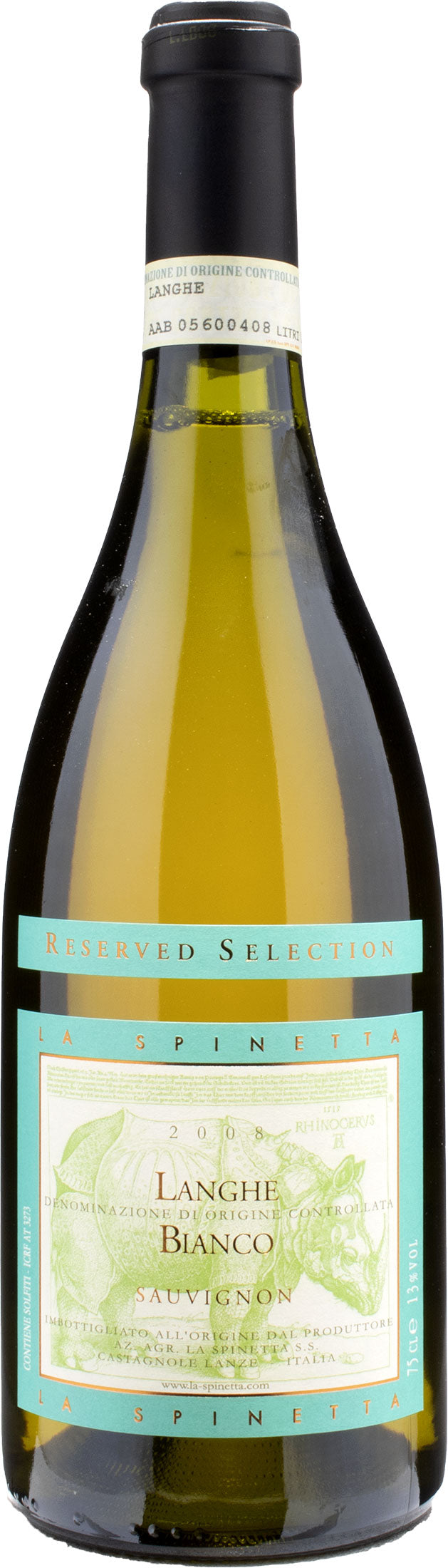 Reserved Selection Langhe Bianco Sauvignon