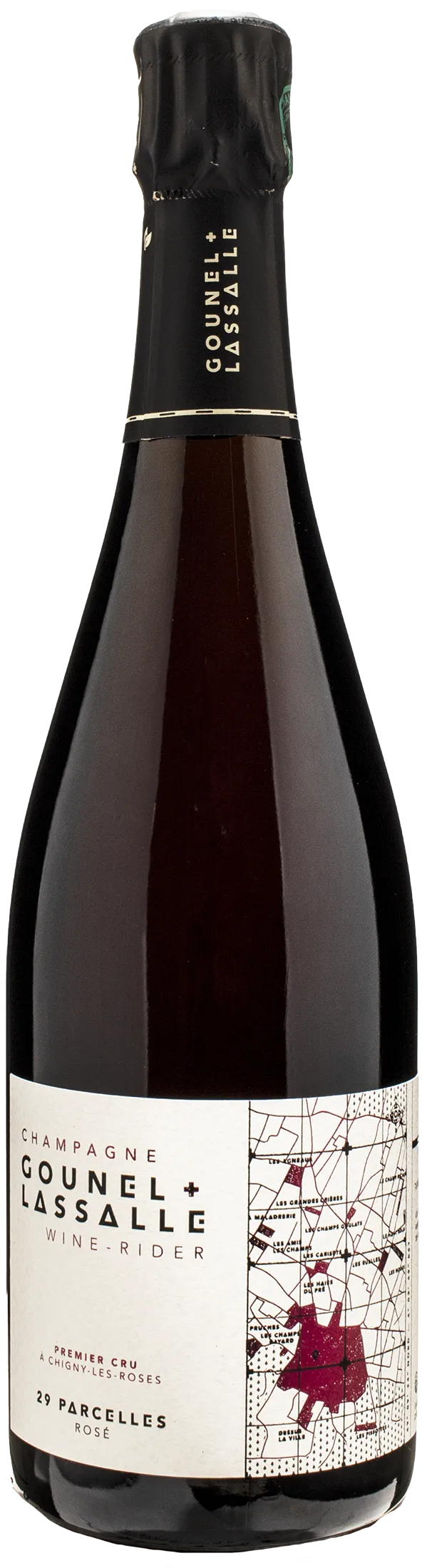 Gounel Lassalle Champagne 29 Parcelles 1er Cru Rosè Brut Nature