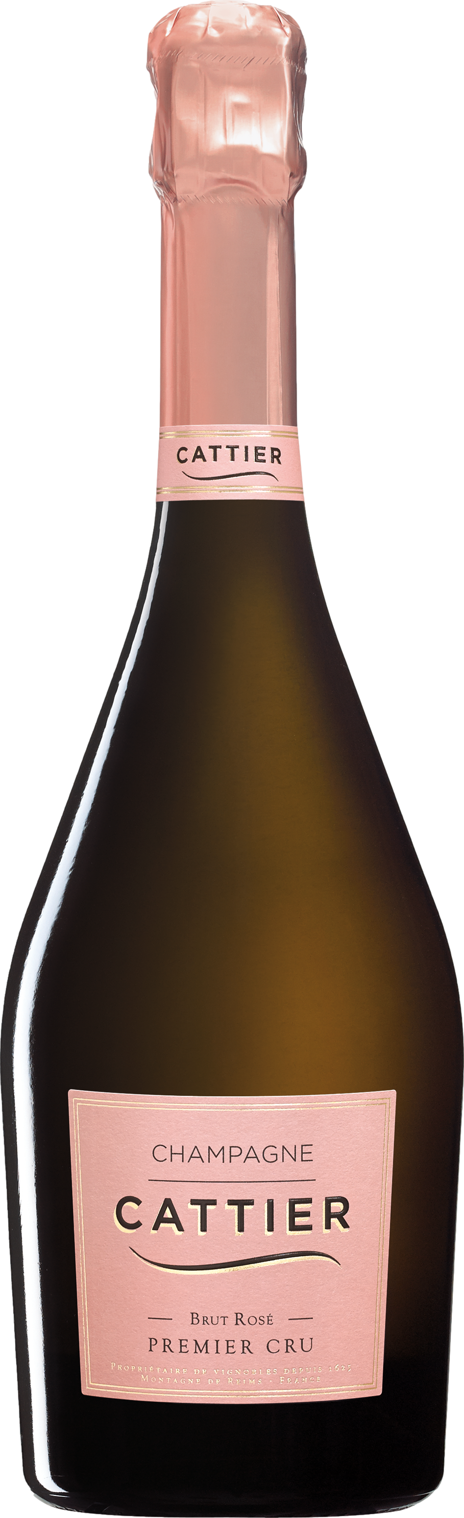 Champagne Cattier Brut Rose Premier Cru