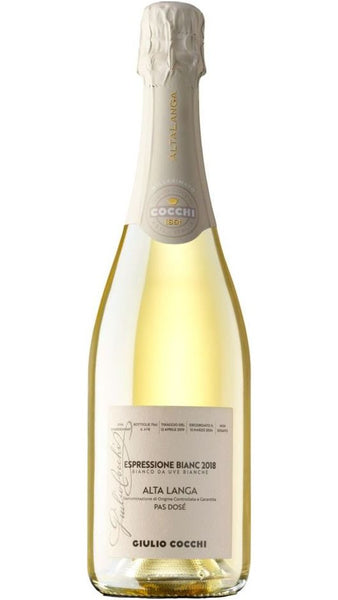 Spumante Alta langa DOCG Pas Dose Espressione Blanc
