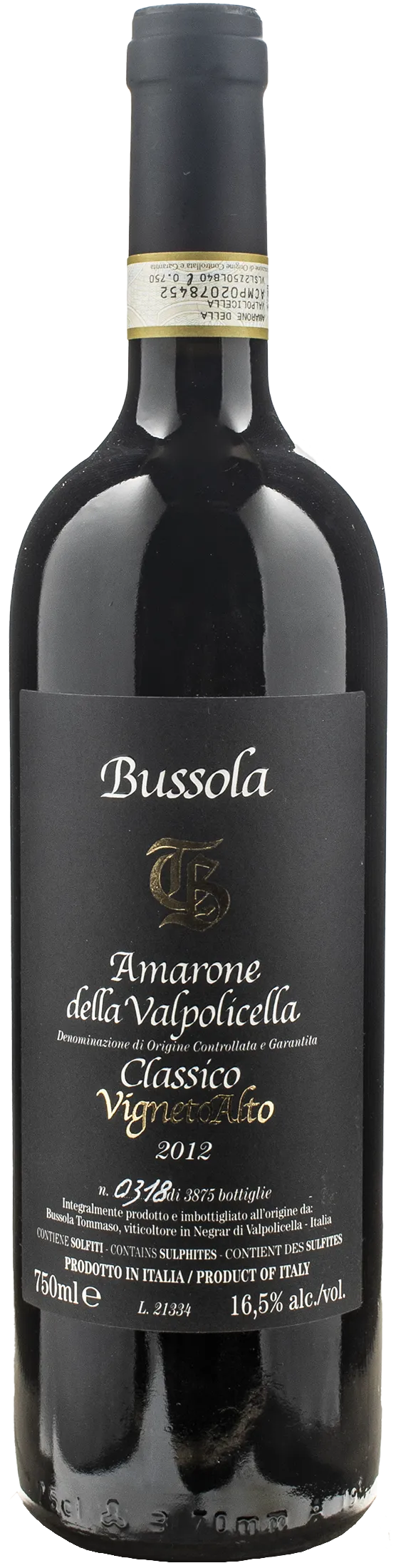 Amarone della Valpolicella Classico Vigneto Alto TB