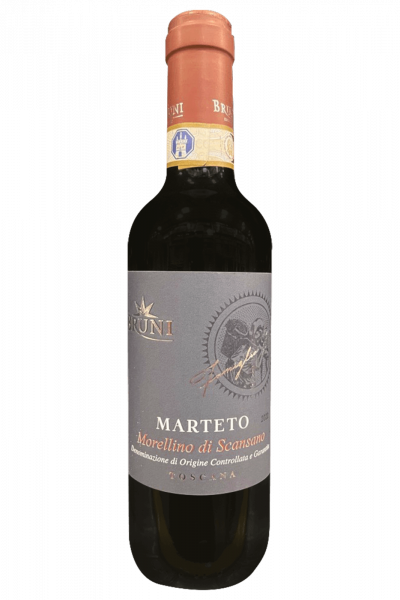 Mezza Bottiglia Morellino Di Scansano Marteto Bruni 375ml