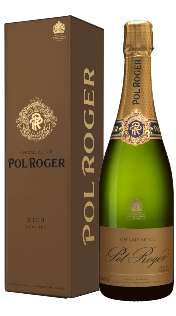 Champagne Demi Sec 'Rich' Pol Roger (Confezione)