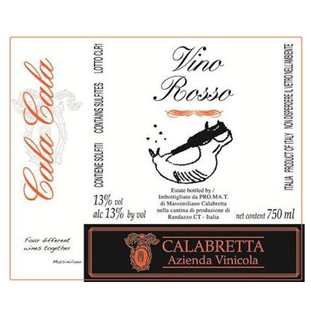 Sicilia Rosso IGT Cala Cala