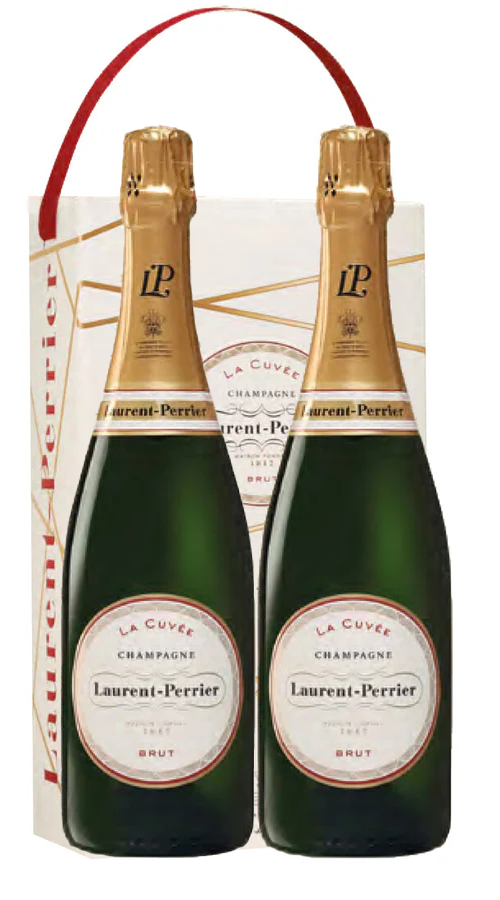Box Champagne Brut 'La Cuvée' Laurent-Perrier (2bt)