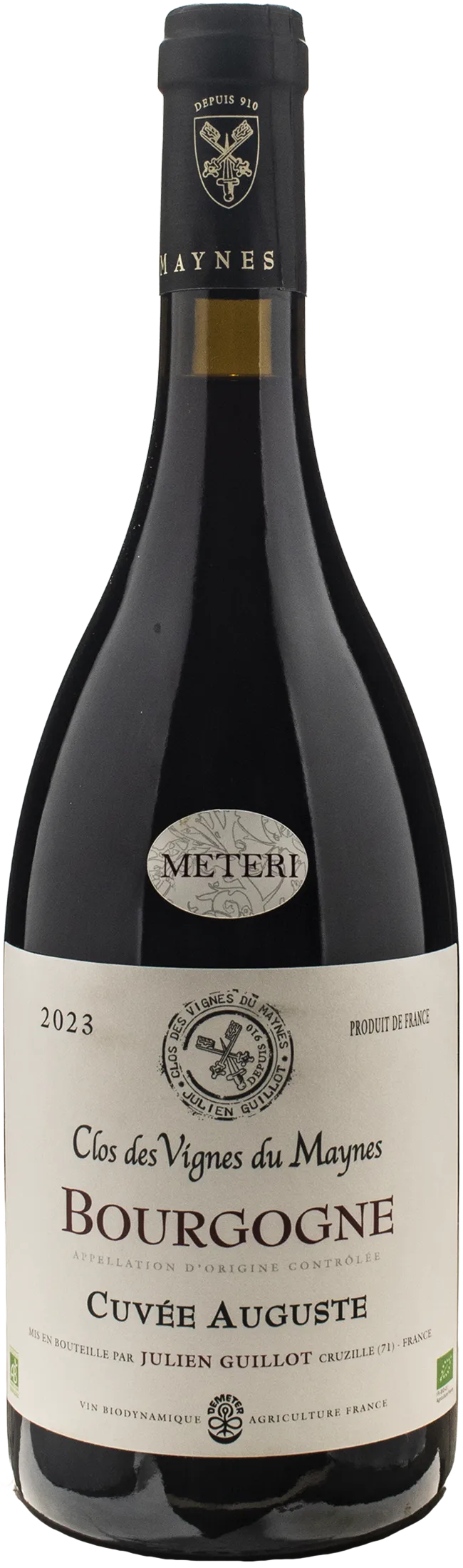 Clos des Vignes du Maynes Bourgogne Rouge Cuvee Auguste
