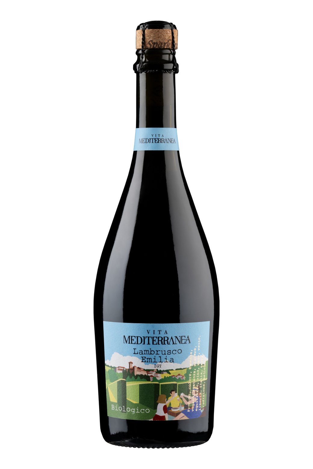 Lambrusco Emilia Igt Semisecco Vino Biologico