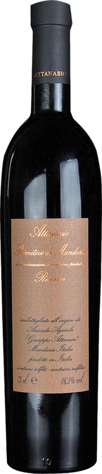 Attanasio Primitivo di Manduria Reserva 2017