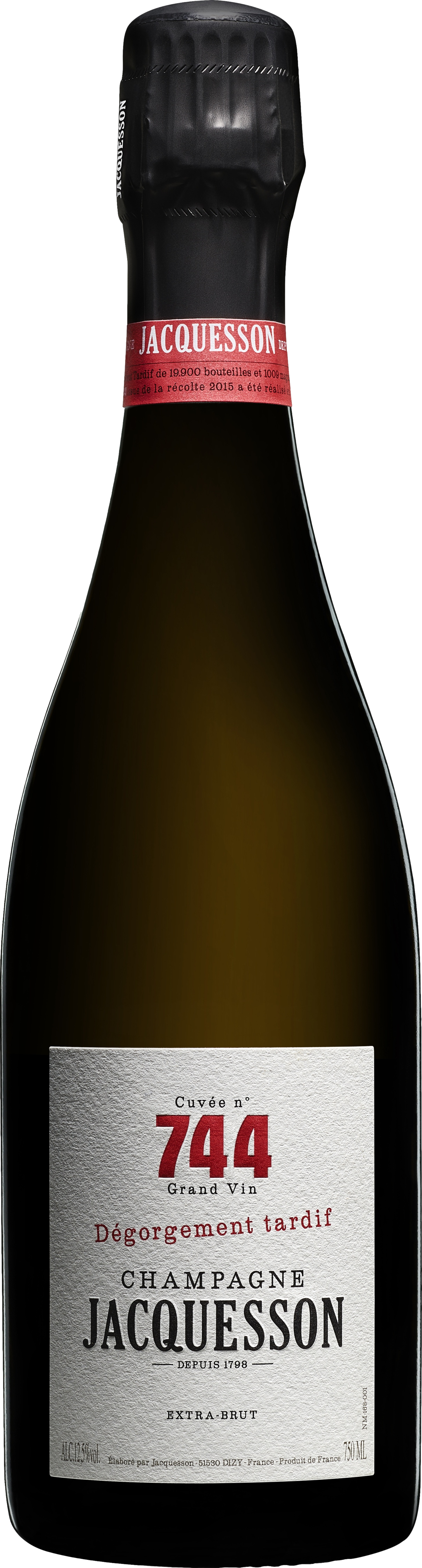 Champagne Jacquesson Cuvee 744 Degorgement Tardif