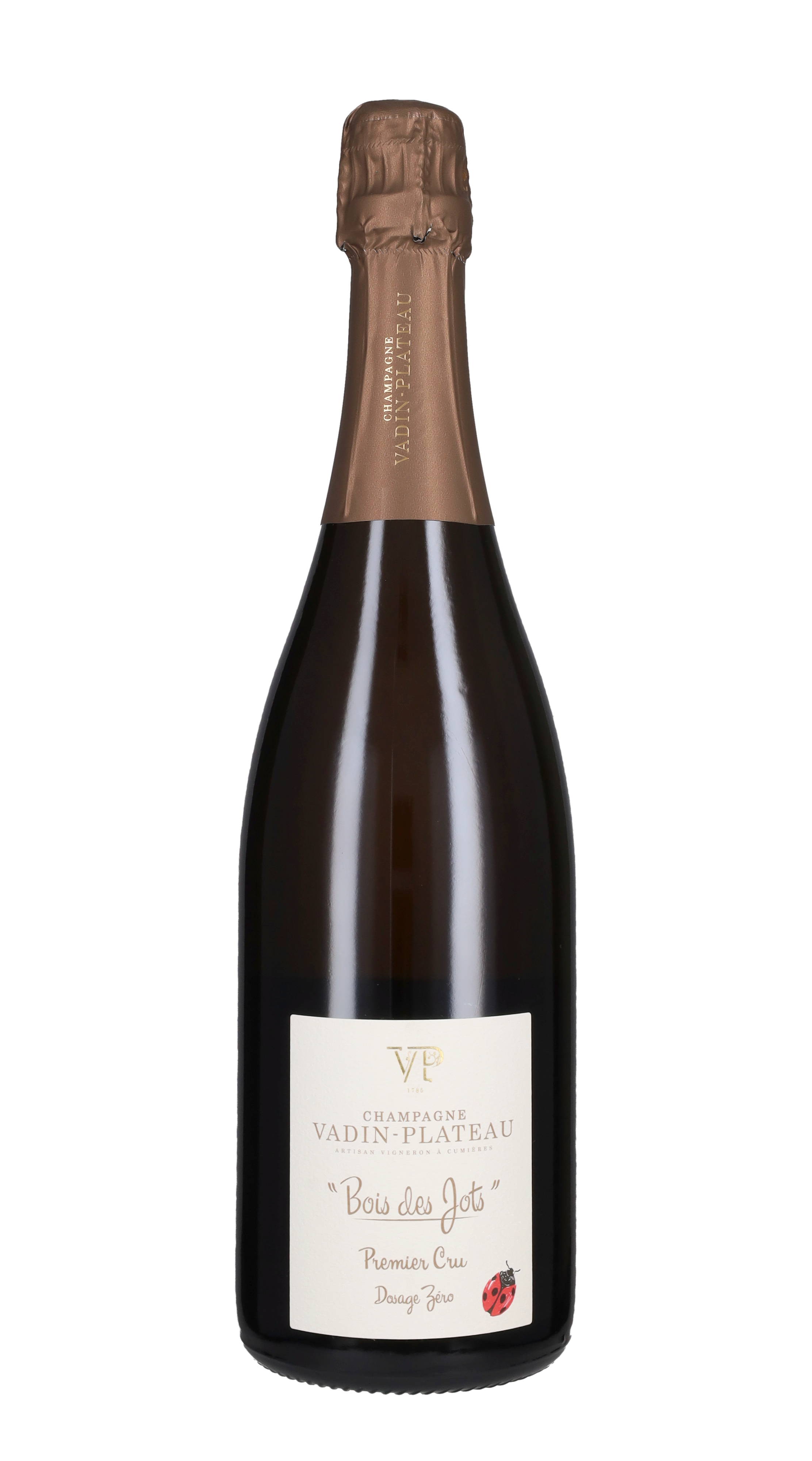 Champagne Brut Nature Premier Cru 'Bois des Jots' Vadin Plateau