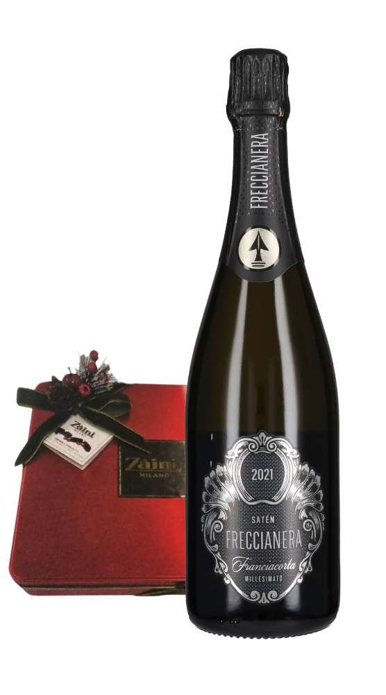 Praline Assortite Zaini e Franciacorta Saten Freccianera