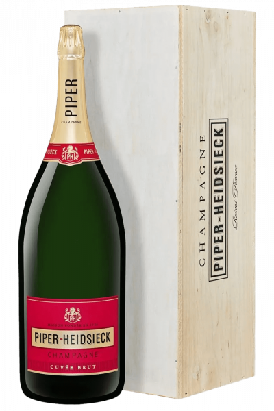Jéroboam Champagne Piper-Heidsieck Cuvée Brut (Cassetta in Legno)
